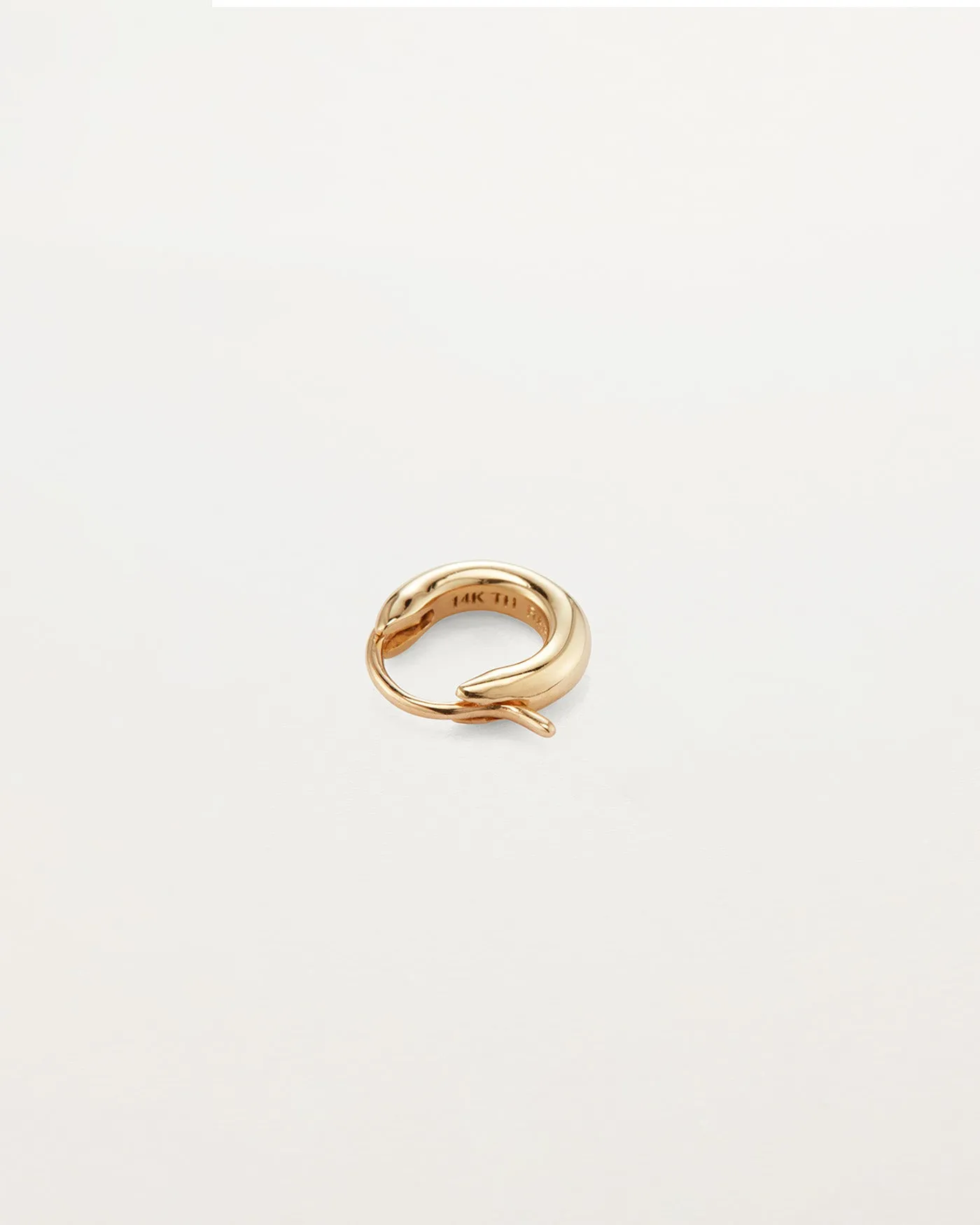14K Gold Huggie