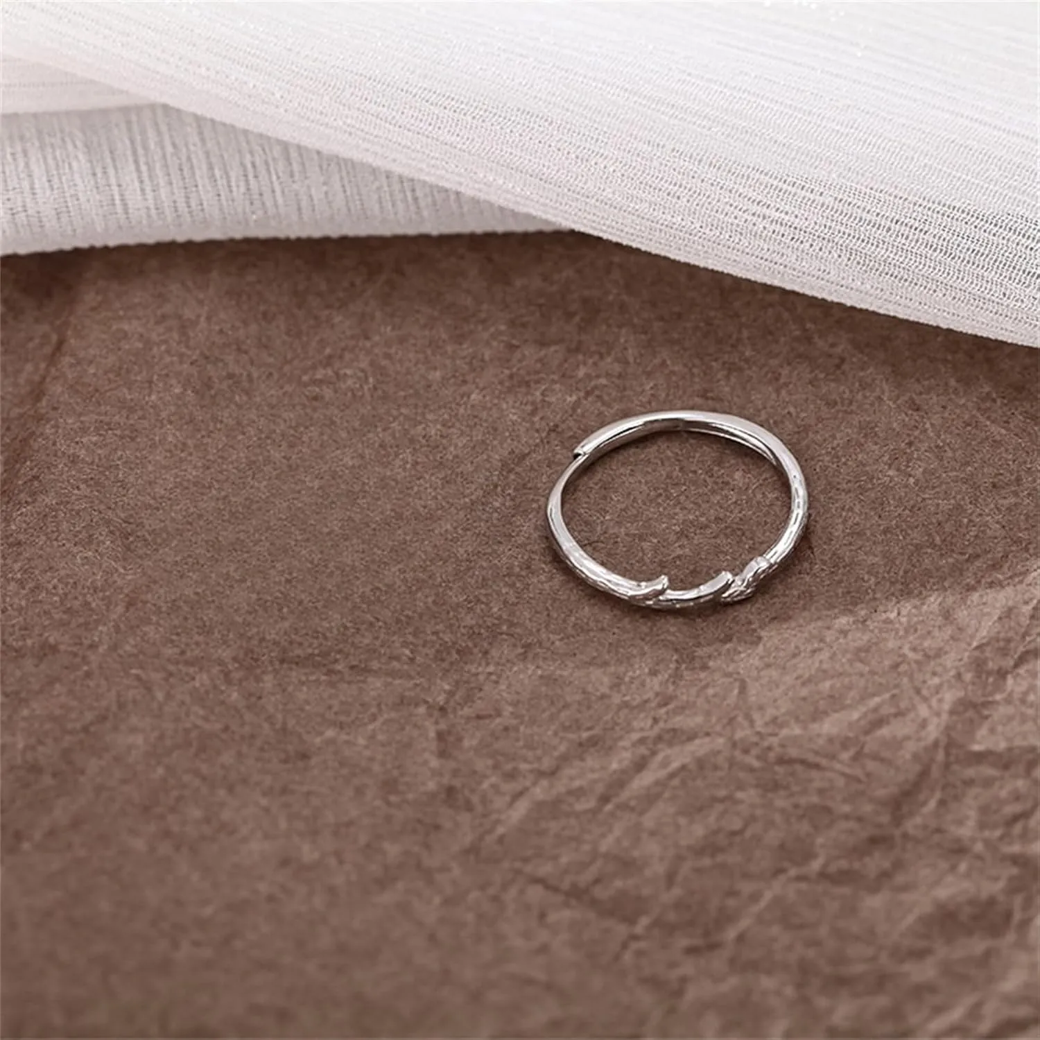 925 Sterling Silver Rings Real Silver Rings Adjustable Rings for Women Open Rings Thumb Rings Vintage Rings for Men Boho Rings Jewelry Gifts