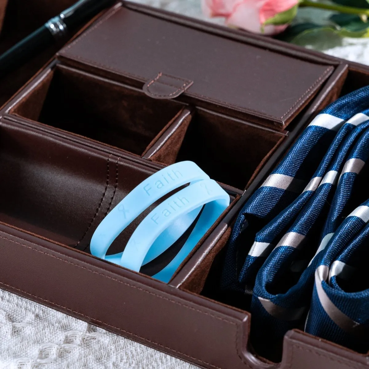 Adult Prostate Cancer Silicone Bracelet Wristbands