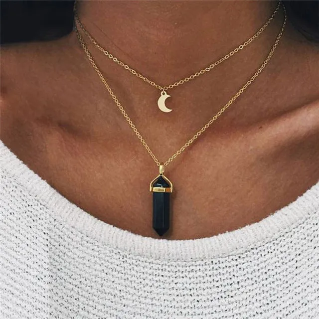 Alloy Women's Necklaces & Pendants choker necklace fashion gold color crystal