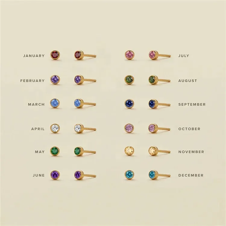 Birthstone Earrings