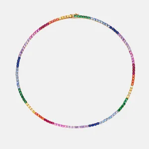 CLOWN LEO TENNIS NECKLACE
