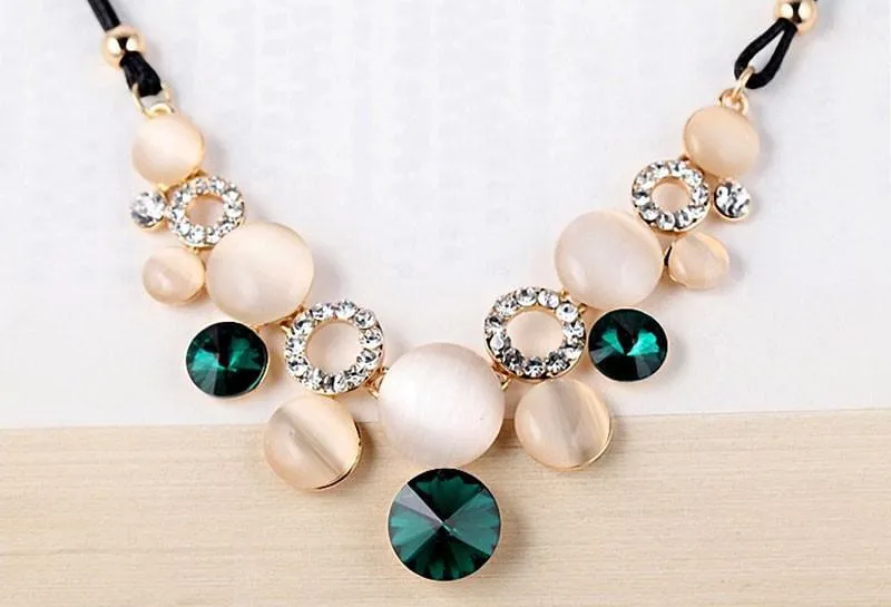 Crystal Rhinestone Ethnic Necklaces