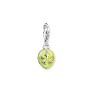 Green Alien Charm Pendant