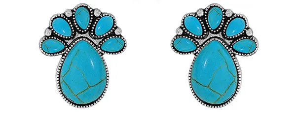 Gypsy Gem Fashion Stud Earrings