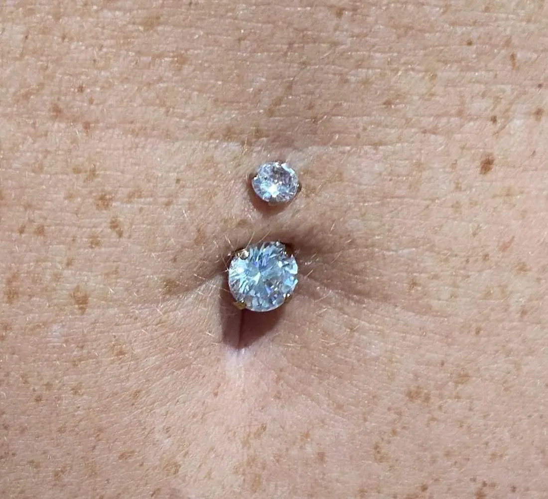 Longita Belly Button Ring Dangle Belly Button Rings Dangling Belly Button Rings Clicker Belly Button Ring Surgical Steel Rose Gold Belly Rings Belly Piercing Jewelry Navel Rings for Women