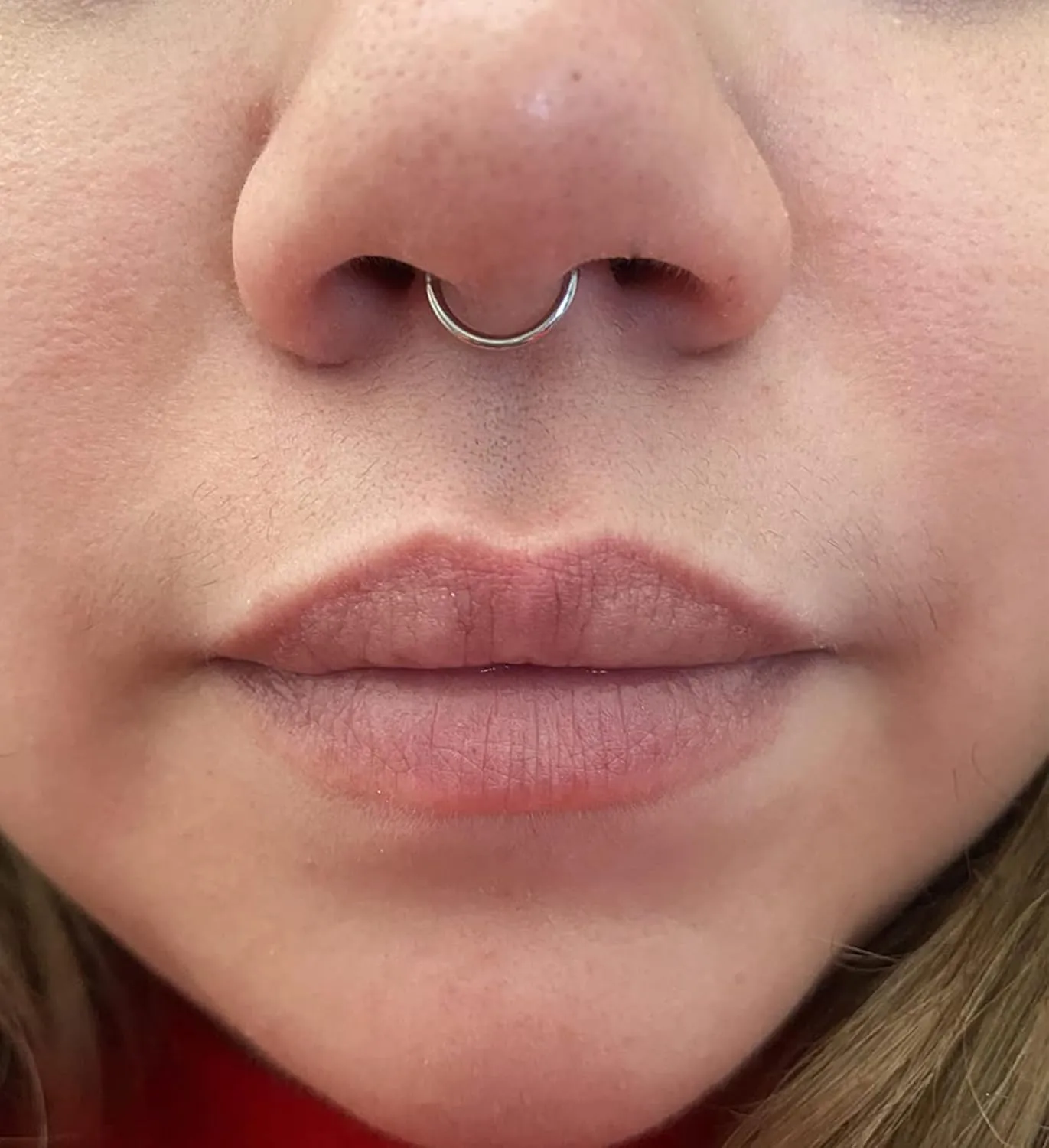 MODRSA Faux Septum Nose Rings - Clip on Septum Ring, Non Piercing Fake Nose Jewelry - Silver, Gold, Black