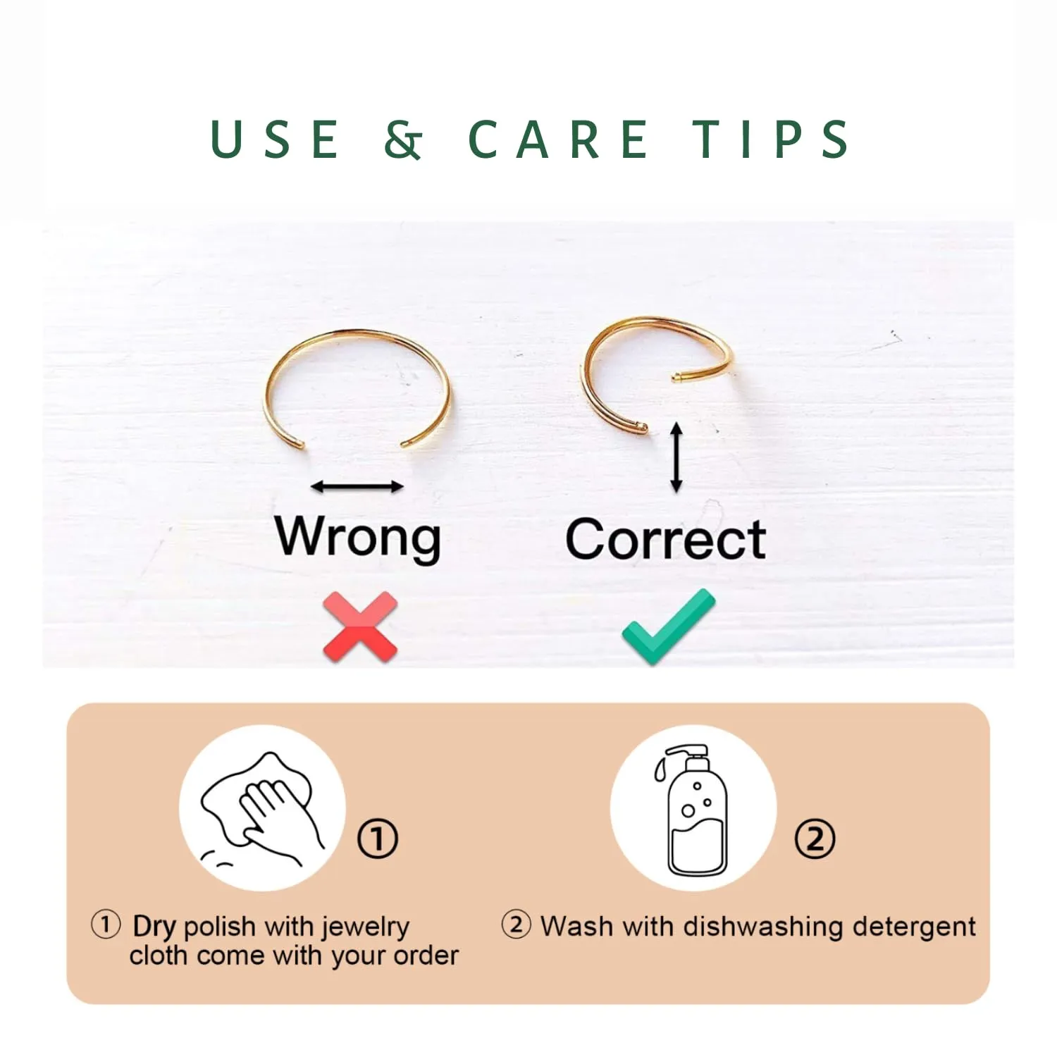 Small Gold Sterling Silver Huggie Hoop Earrings for Women Cartilage Nose Helix Tragus (Gold, 5mm 20 gauge / 1 pair)