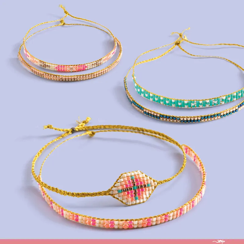 Tiny Beads Bracelet and Loom Set  by Djeco