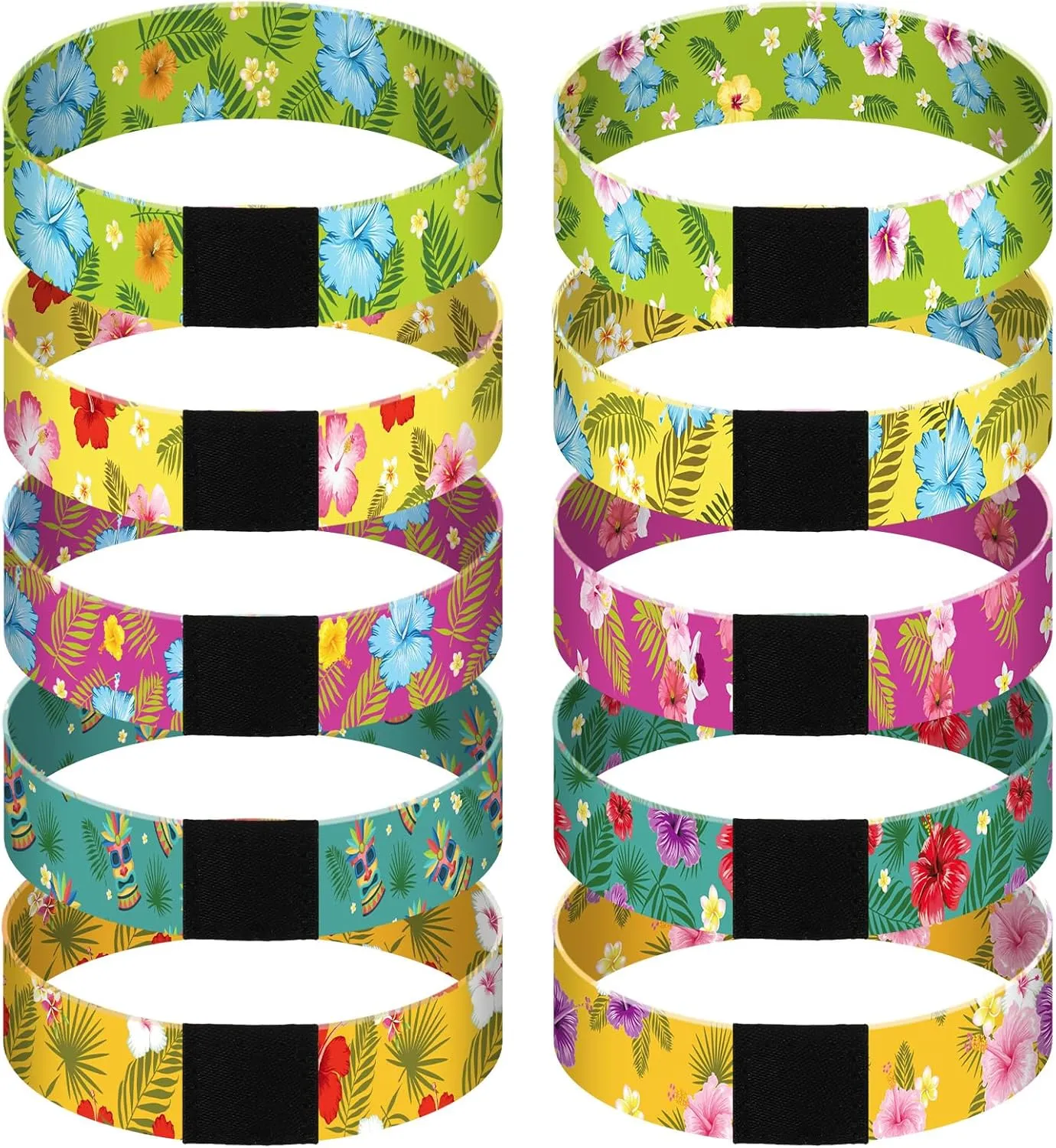 Tondiamo 10 Pcs Surfer Beach Bracelets Unisex Bracelets for Adults Summer Beach Wristband for Men Women Surfing Gift Group Trip Accessories