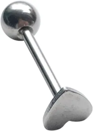 Tongue Jewelry Stainless Steel Tongue Ring Fashionable Piercing Jewelry